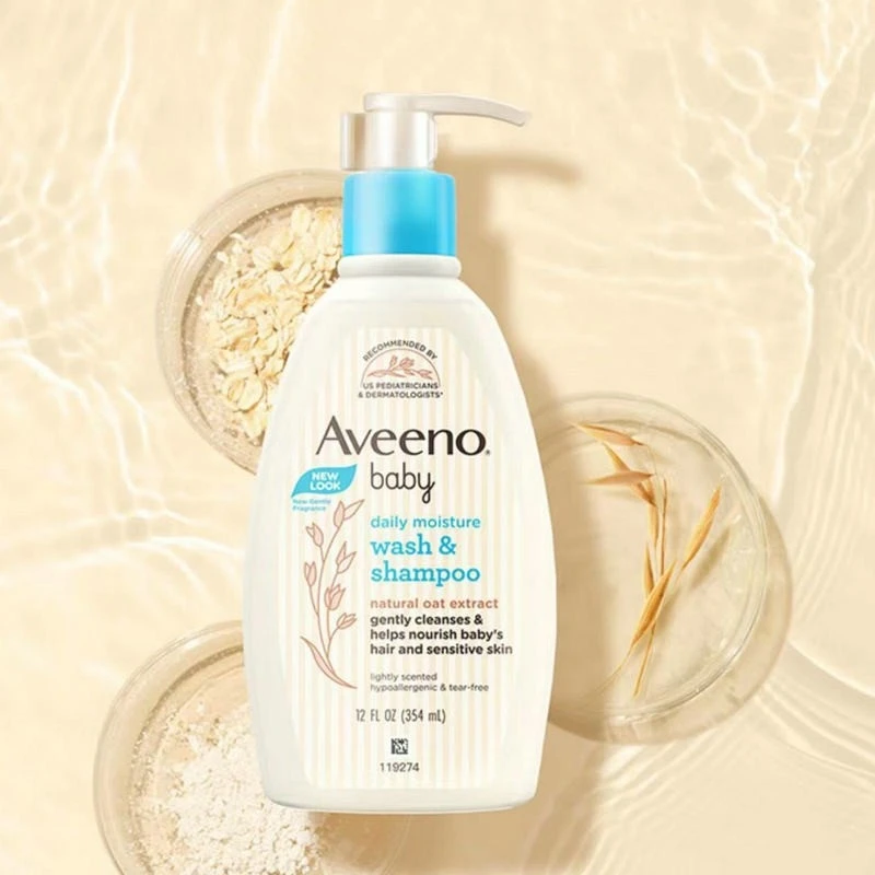 Aveeno Baby Daily Moisture Moisturizing Lotion For Delicate Skin With
