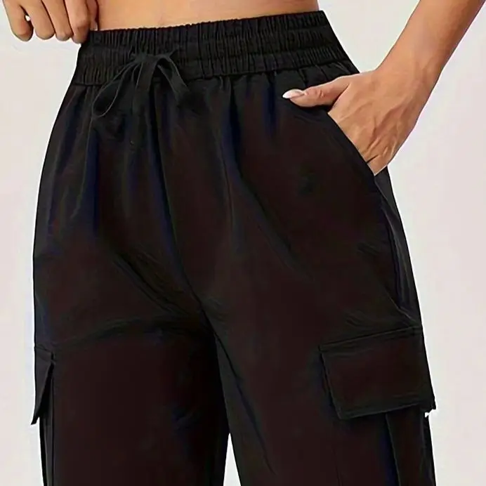 Women's Casual Loose Sports Pants New High Waist Joggers Breathable Quick Dry Fitness Yoga Pants 5