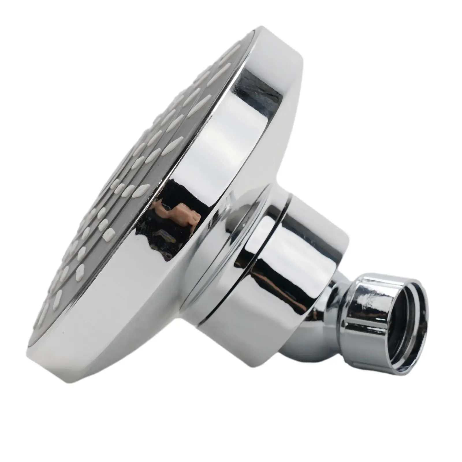High Pressure Chrome Shower Head Sprayer Adjustable Rainfall Wall-Mounted Bathroom Fixture Faucet Bathroom Accessories 2