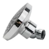 High Pressure Chrome Shower Head Sprayer Adjustable Rainfall Wall-Mounted Bathroom Fixture Faucet Bathroom Accessories 2