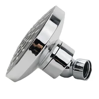 High Pressure Chrome Shower Head Sprayer Adjustable Rainfall Wall-Mounted Bathroom Fixture Faucet Bathroom Accessories 2