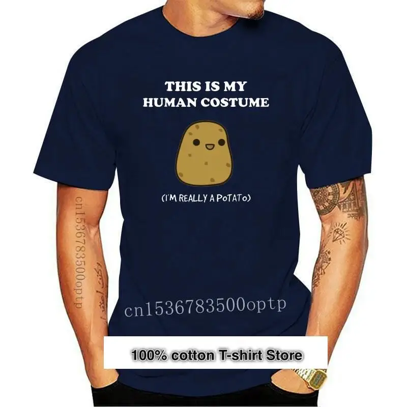 Camiseta Devitida De Patatas Fritas Para Hombre, Regalo De Navidad, Traje Humano M-3Xl, 2021