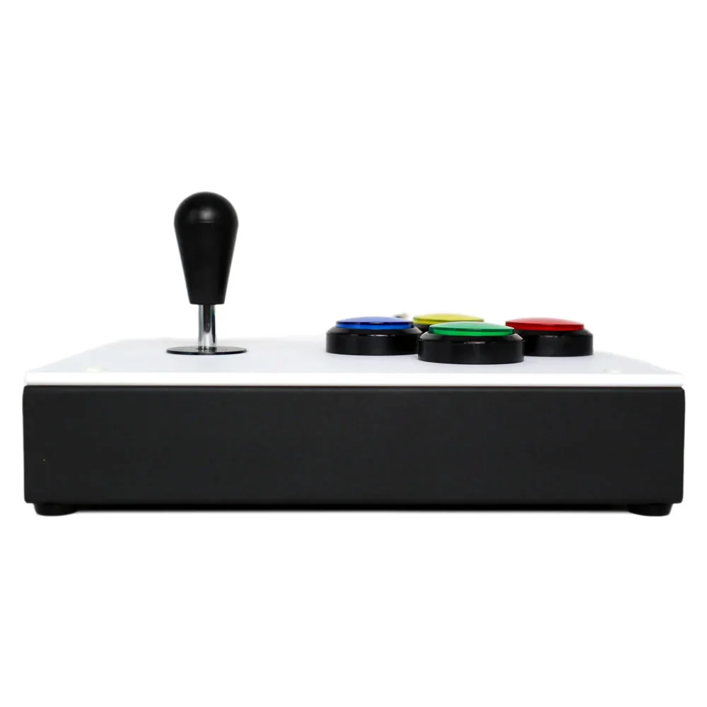 새로운 타입의 파이트박스 R7 산와 조이스틱 플러그 앤 플레이 아크릴 게임 컨트롤러, 케이블 포함 Xbox 어댑티브 컨트롤러용 4버튼 컨트롤러