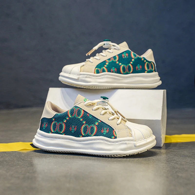 

New Arrival Summer Kids Ugly Cute Shoes Shell Head Dissolving Sneakers Big Size 30-37