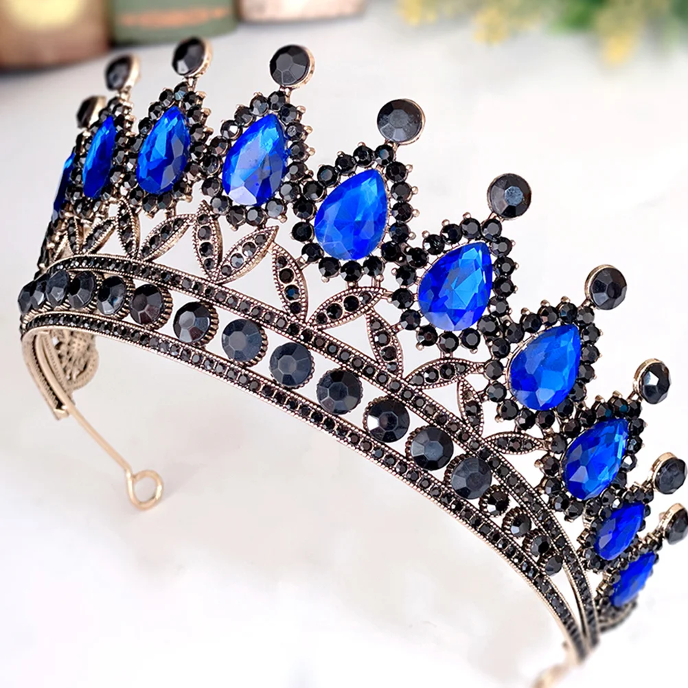 

Bride Crown Wedding Bridal Crown Metal Crown Headband Rhinestone Hair Jewelry Decoration