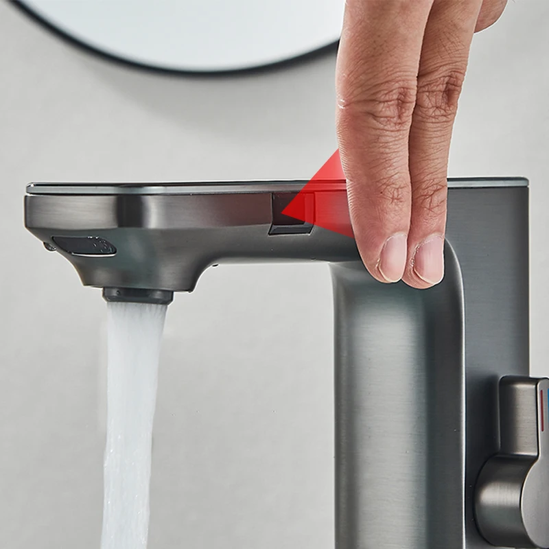 ROBINET D'ÉVIER DE salle de bains sans contact, robinet de cuisine pour EUR 31,69 - FR