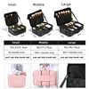 Waterproof PU Leather Cosmetic Bag Professional Large Capacity Storage Make up Handbag Case Travel Toiletry Makeup bag For Women 3