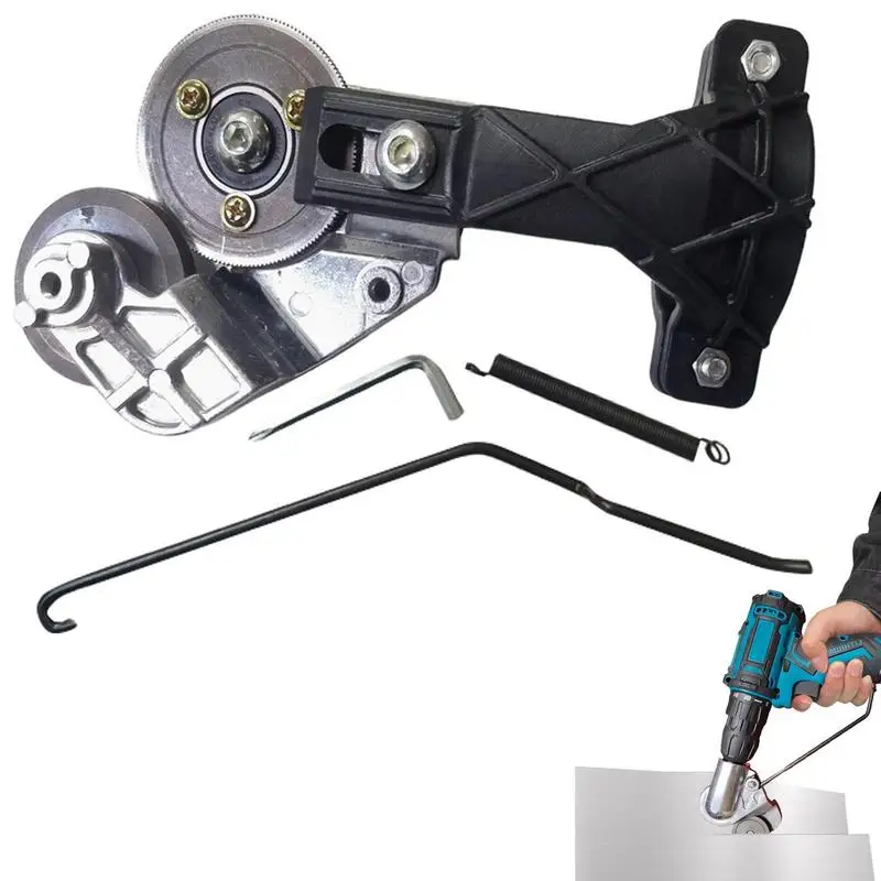 

Electric Drill Cutter Attachment Portable Metal Sheet Cutter Electric Drill Plate Cutter Accessories With Strong Cutting Ability