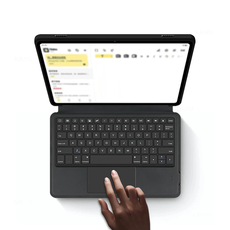 Capa para Teclast T40 Pro 10.4 Polegada Tablet Teclado sem Fio Touchpad Escudo Protetor Árabe Espanhol Teclado Francês - Imagem 4