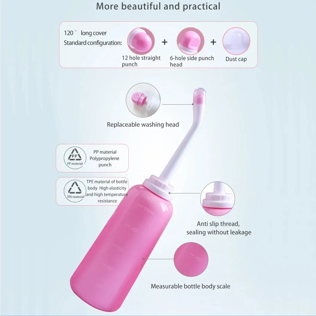 Portable Bidet Private Parts Flushing Device Baby Butt Cleaner Confinement Pregnant and Lying-in Women's Perineum Body