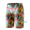 Summer Swimming Trunks Men Professional Tight Jammer Swimwear Outdoor Beach Printed Solid Durable Training Surfing Swim Shorts 3