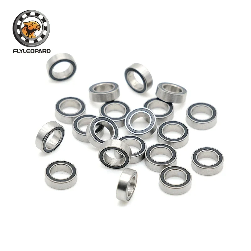 SMR85 2RS 5x8x2.5 mm Stainless Steel MR Series Miniature Ball Bearings L850DD ABEC-7 Model Bearings 2pcs