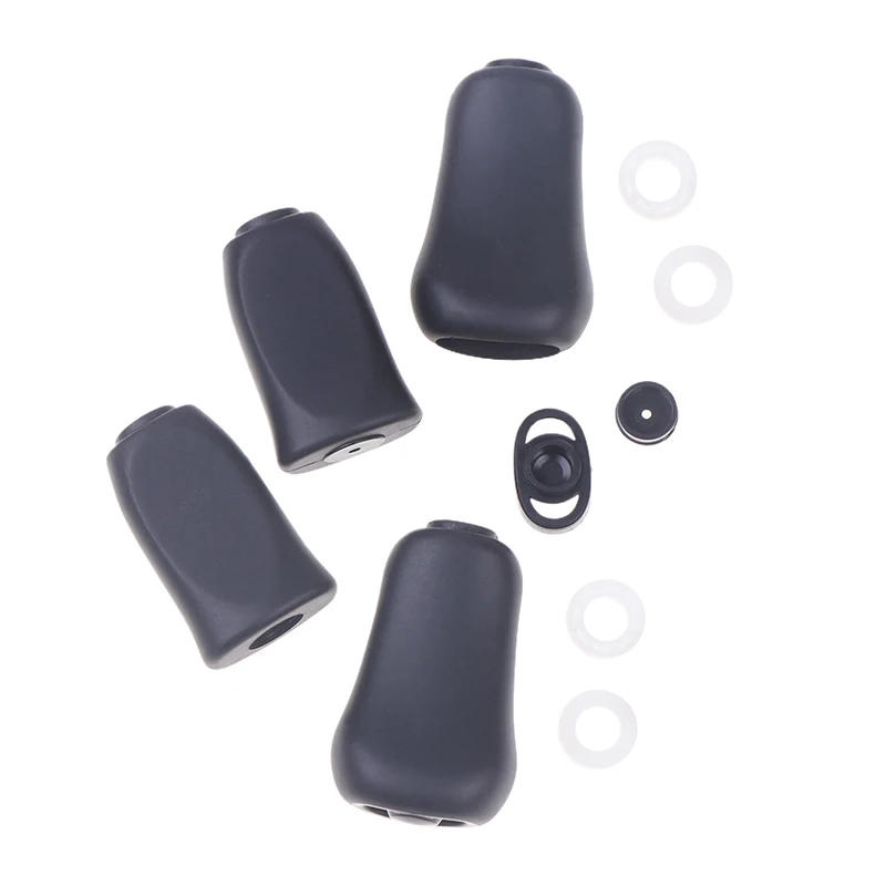 2pc 낚시 릴 핸들 손잡이 고무 낚시 릴 재질 손잡이 PC 액세서리 DIY 액세서리