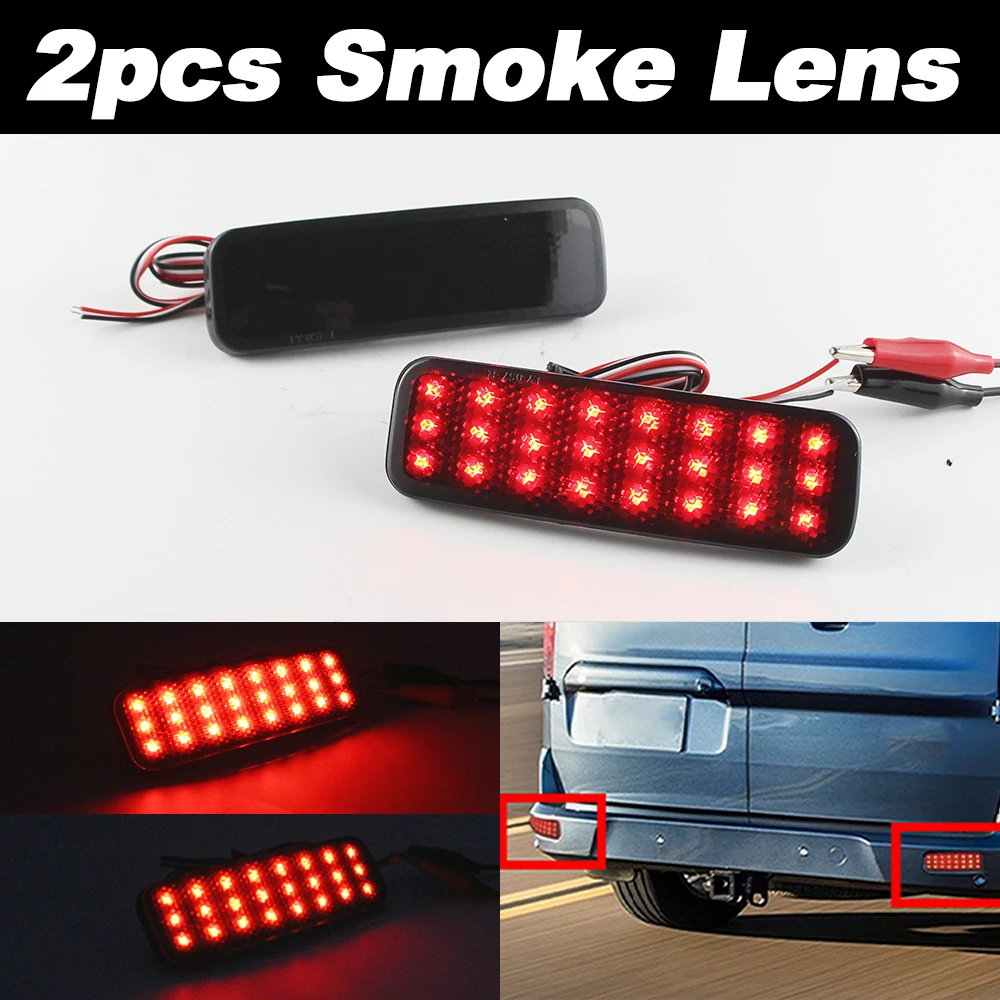 For Mitsubishi Outlander 2016-2020 Rear Bumper Reflector Brake Tail - View #8