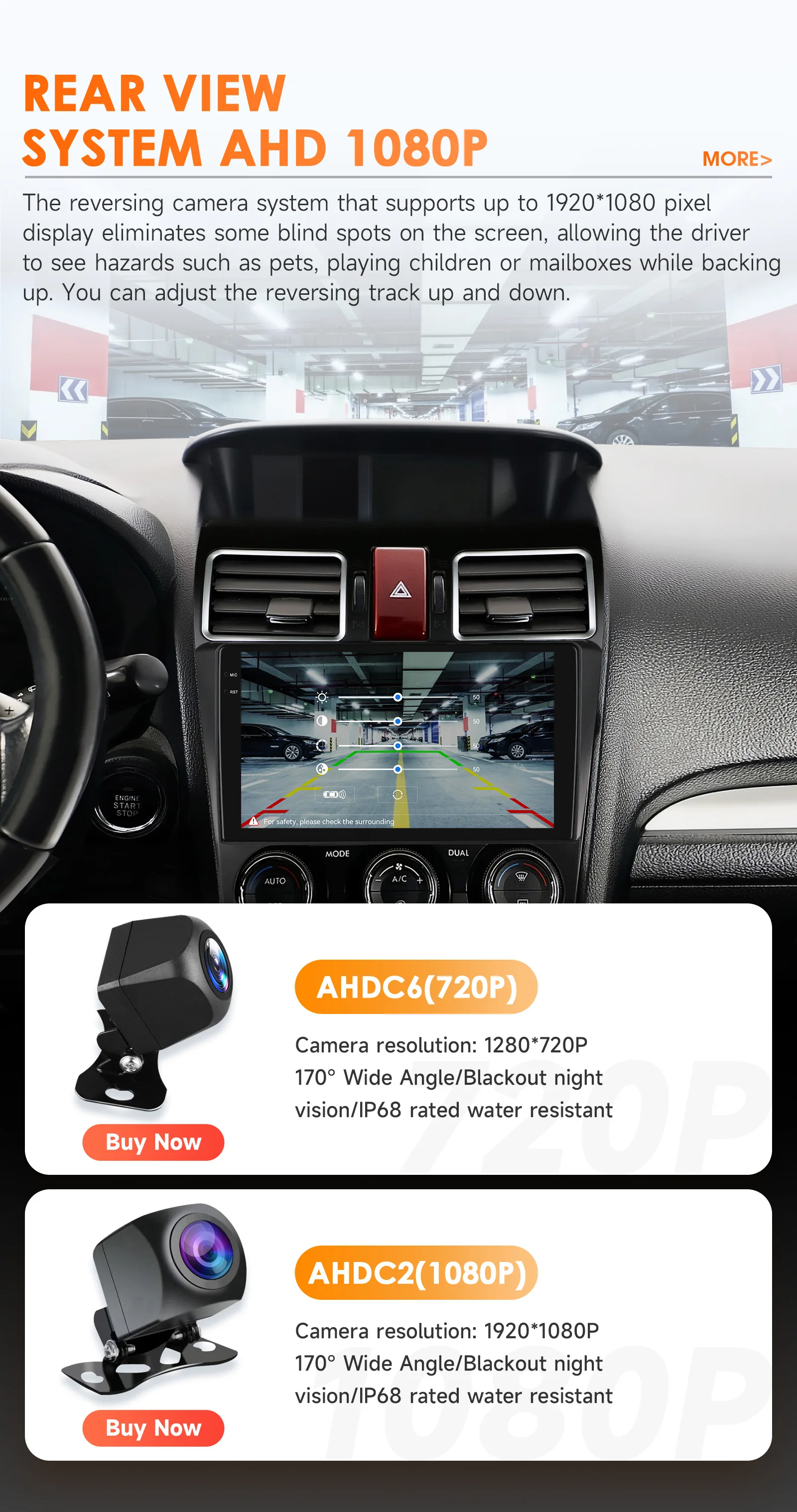 Rear Camera Support