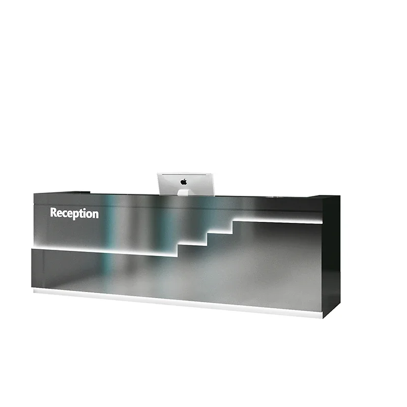 Desk Desk Electronic Book Customer Center Beauty Salon Reception Checkout Counter Furniture Executive Store Store Cosmetics Home