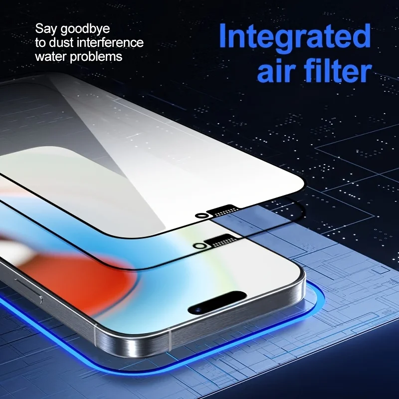 Tempered Glass Screen Protector For IPhone 16 15 14 13 12 11 17 16e Protective Film IPhone16 Pro Max XR X XS 7 8 16Plus_voghion.com