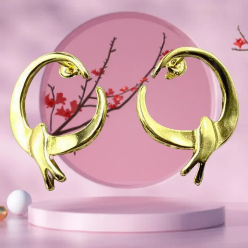 Elegant Silver Charm Earrings – Stylish Women's Jewelry Gift