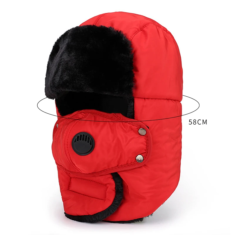 Winter Warm Cap Men Women Waterproof Thermal Fleece Bomber Hat Hooded Neck Warmer Hiking Scarves Snow Ski winter hat fashion hat