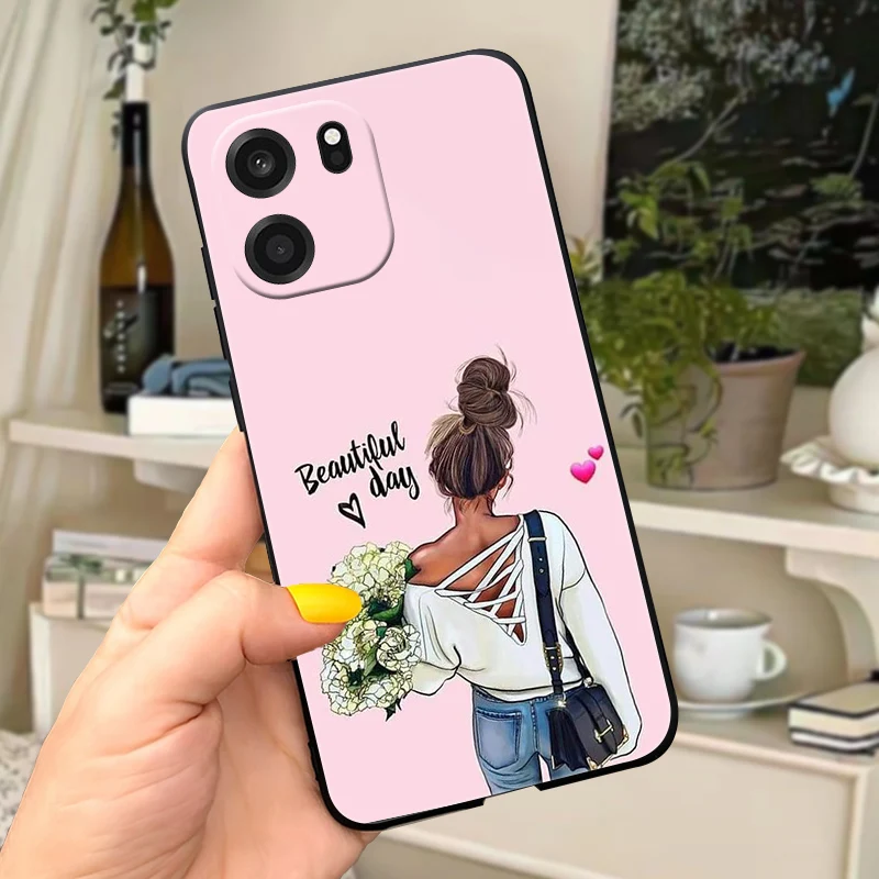Luxury TPU Silicone Print Soft Bumper Phone Case - Shockproof