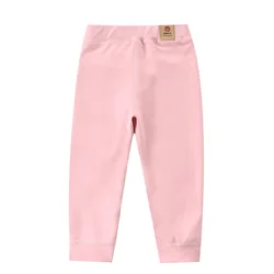 Children's Cozy Fleece Winter Leggings - Thickened Warm Base Pants - 140(7T) (Pink)