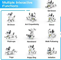 Remote Control Robot Dog Programmable Smart Interactive Stunt Robot Dog Stunt Walking Dancing Gift Toys For Kids 2