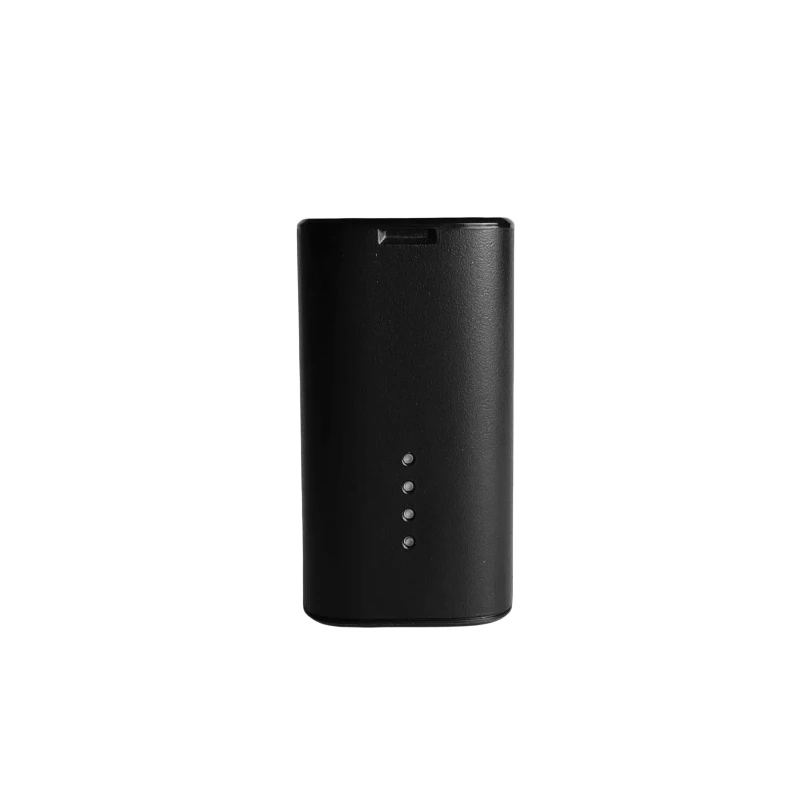 Batterie compatible DJI V2 branchée sur des lunettes FPV, prête à l'emploi