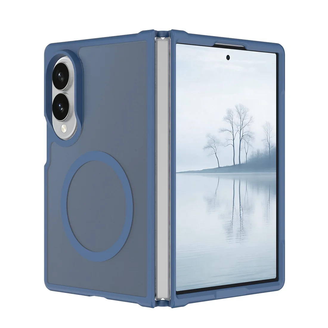 Magnetic Matte Translucent Shockproof Phone Case