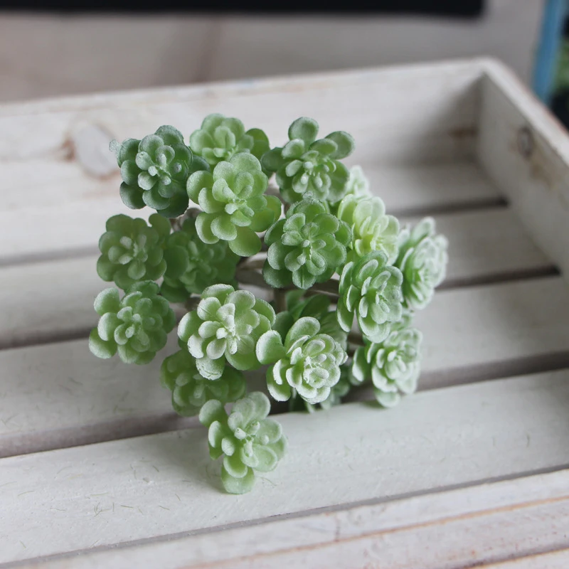 Artificial Succulent Garden Decor - Mini Flower Ornaments