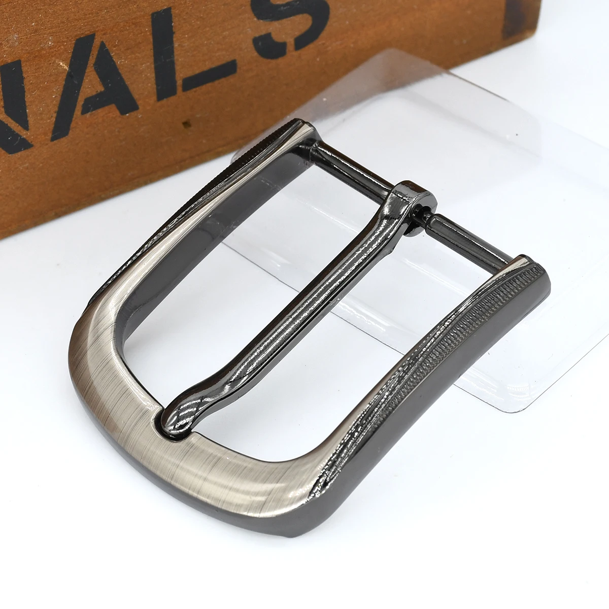 Description Picture 5 of itemMen's 40mm Belt Buckle Metal Laser Pin Buckles Fashion Waistband Parts Garment Accessories Leathercraft DIY Hardware