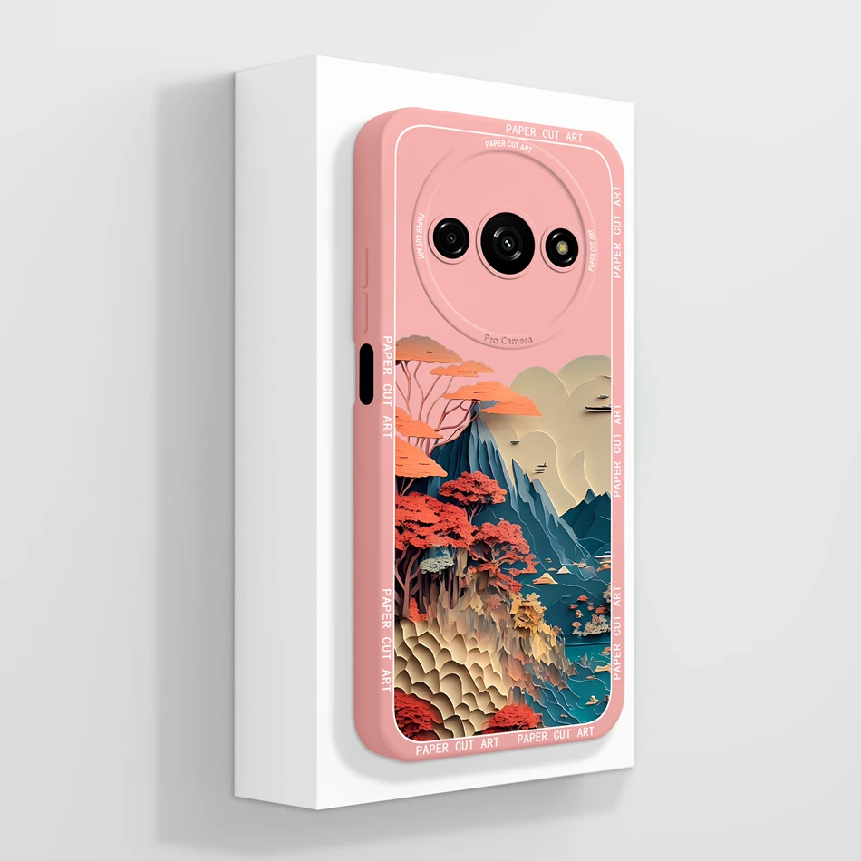 Panda Design Full Coverage Shockproof Liquid Silicone Bumper Case - Soft & Smooth Back Cover