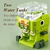 Mini Dual Water Dispenser Kitchen Toys Realistic Miniature Water Juice Drinking Fountain Pretend Play Funny Toys for Boys Girls 5