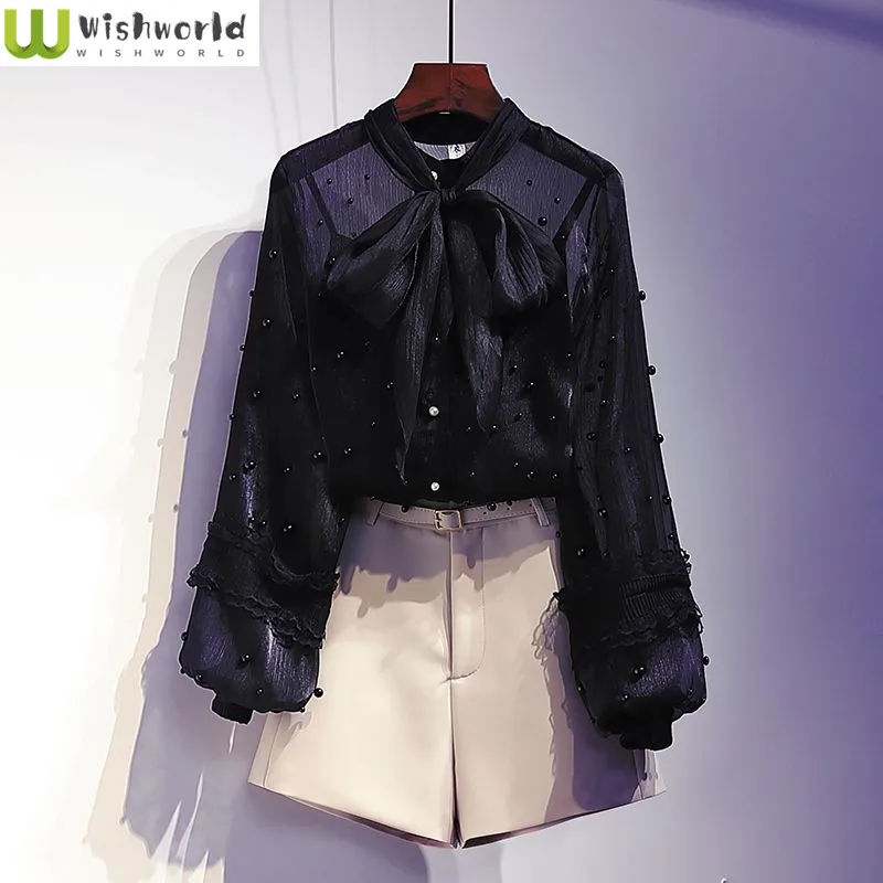 

Spring and Autumn Suit Women 2022 New Korean Fashion Western Loose Top Slim Casual Pants Elegant Women's Two Piece Set