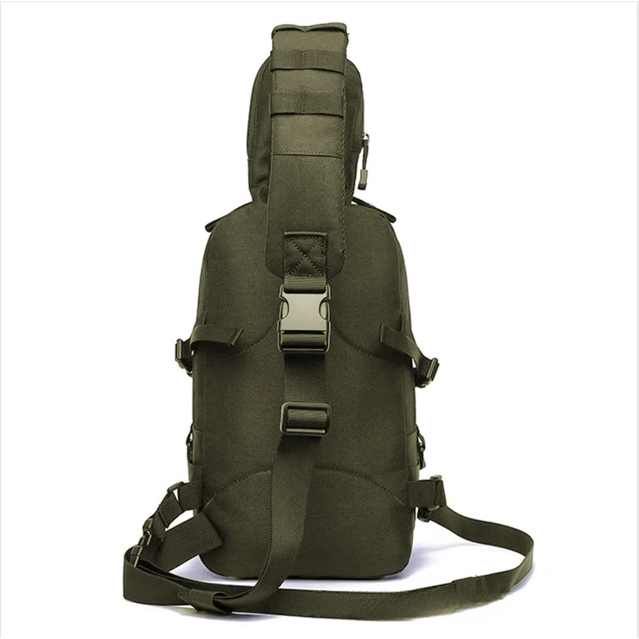 Waterproof Oxford Cloth Chest Bag for Men Outdoor Sports