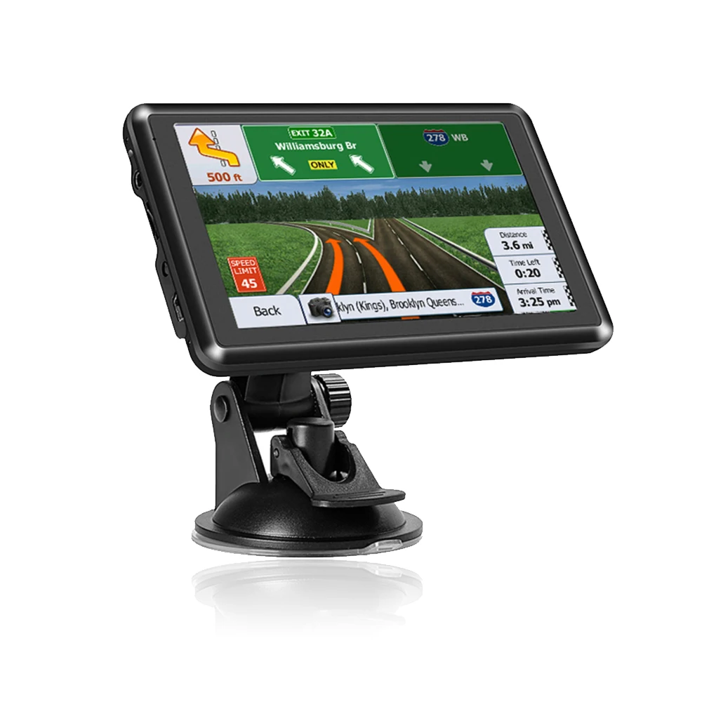 

5-inch Car GPS Positioning Portable Maps Tracker Truck Vehicle Route Planning Tracking Navigation Device Motorbikes
