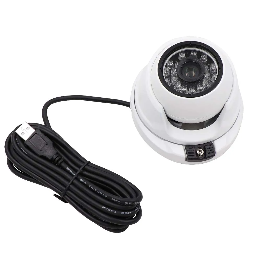 2Mp 1080P 1Mp 720P Ir Led Day Night Vision Dome Fotocamera Usb Antivandalo Uvc Plug Play Webcam Per Android Linux Windows Mac