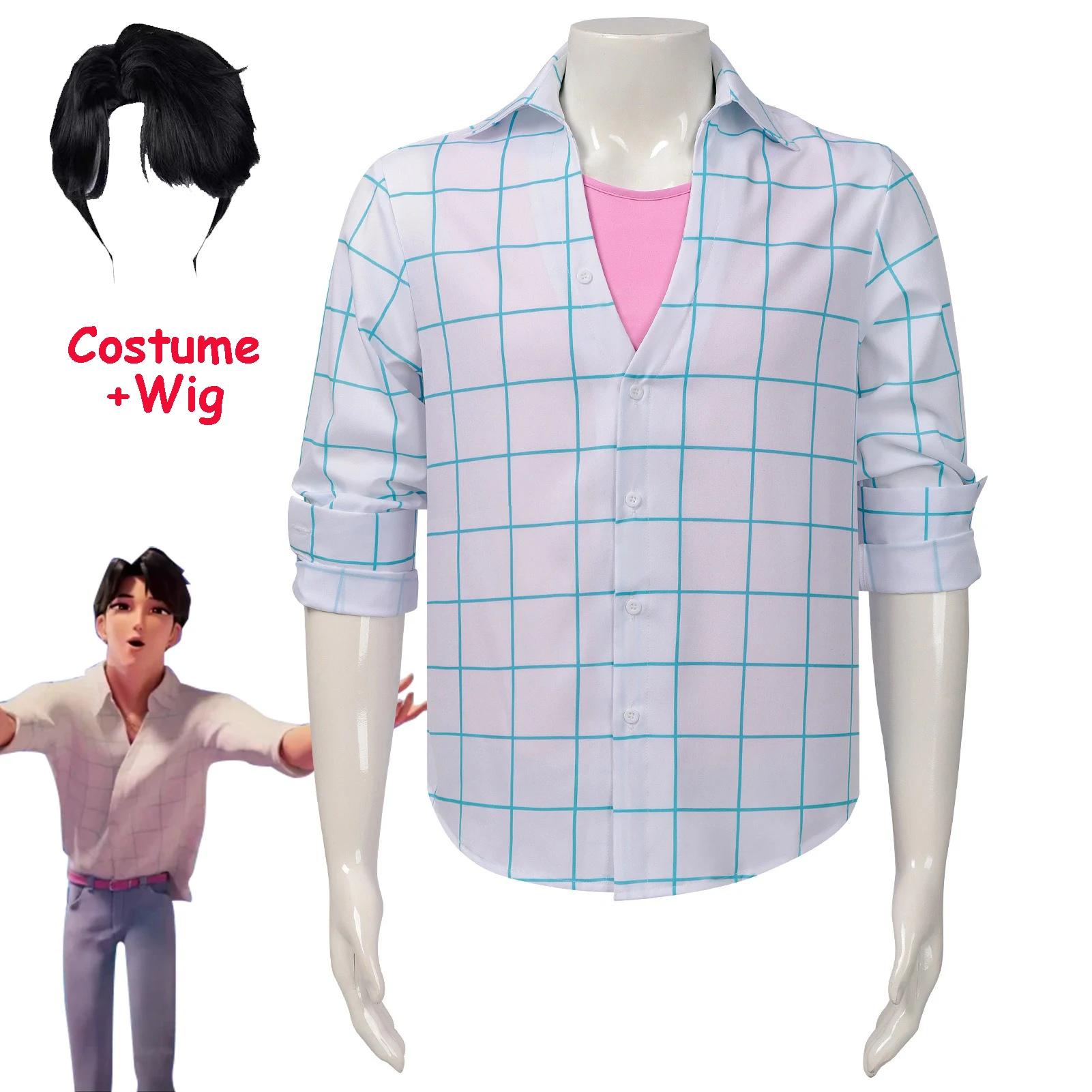 Jinu Costume Wig