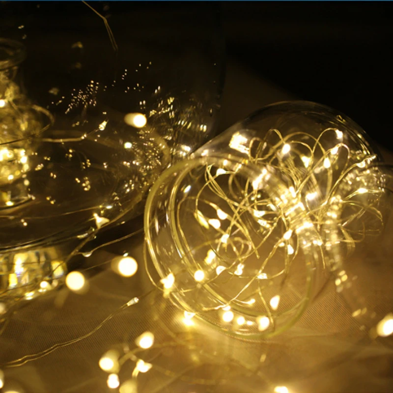

Fairy LED String Lights Party Decorations for Home Dormitory Christmas Garland Garden Decor Outdoor Navidad Waterproof Lamp