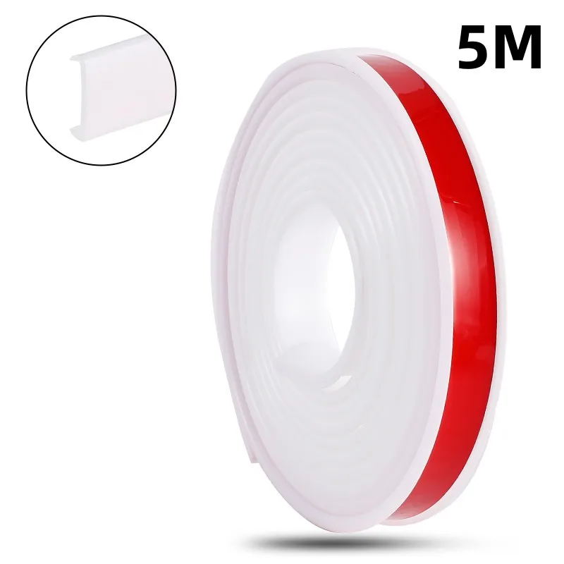 5M Self-Adhesive U-Shaped Edge Banding Tape for Furniture and Wood Decor