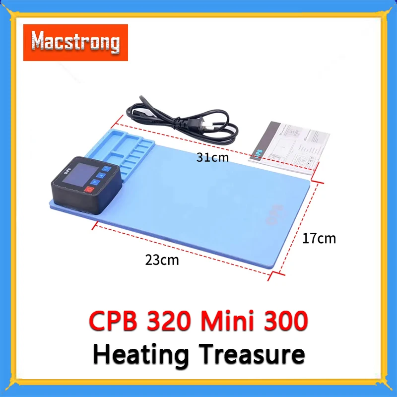 cpb-320-mini-300-heating-treasure-lcd-screen-separator-heating-platform-pre-heating-pad-for-phone-tablet-laptop-repair