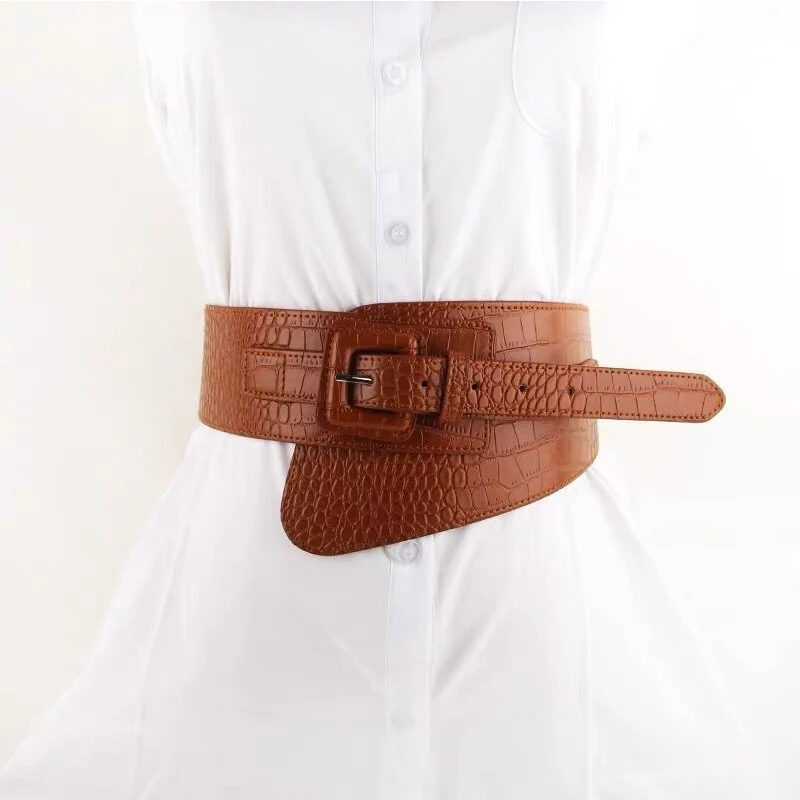Cinto Feminino Couro Largo