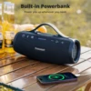 Tronsmart Mirtune S100 Speaker 50W Bluetooth Speaker with IPX7 Waterproof, APP Control, Built-in Powerbank & Retractable Handle 3