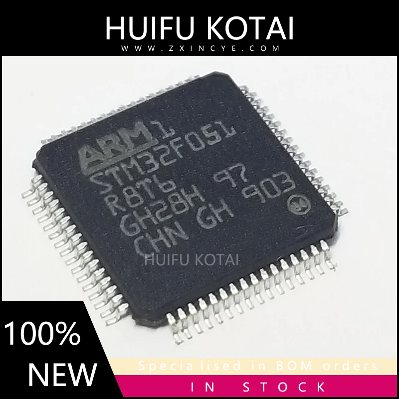 

1 шт./партия, STM32F051R8T6 LQFP64, Новые Товары в наличии