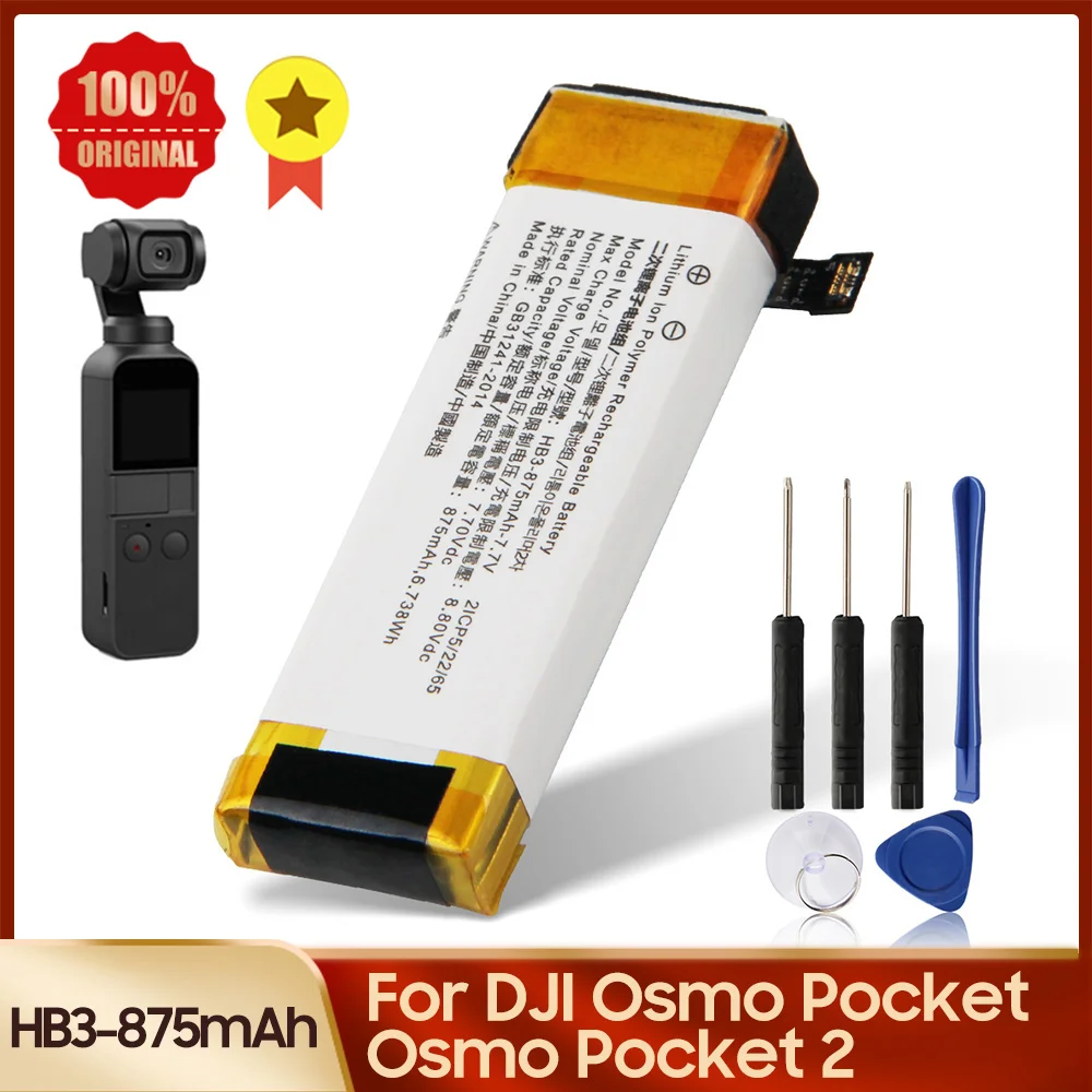 100 Original Battery HB3 for DJI Osmo Pocket Osmo Pocket II Osmo
