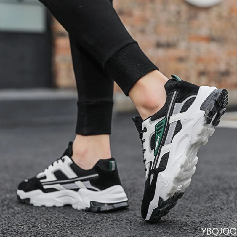 2025 Large Size Autumn Fashion New Item Breathable Casual Comfortable Men's Shoes Versatile Lightweight Flat Sports Men's Shoes 6