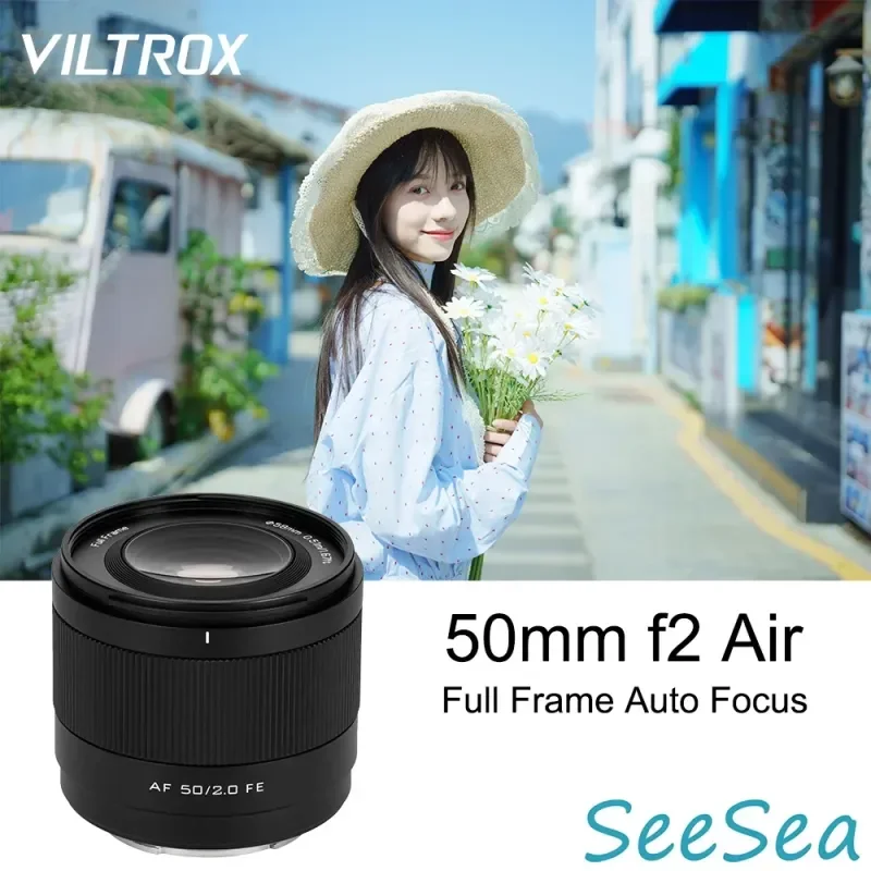 Viltrox 50mm f2 공기 풀 프레임 자동 초점 렌즈 E 니콘 Z 마운트 사진 장비 전문 사용