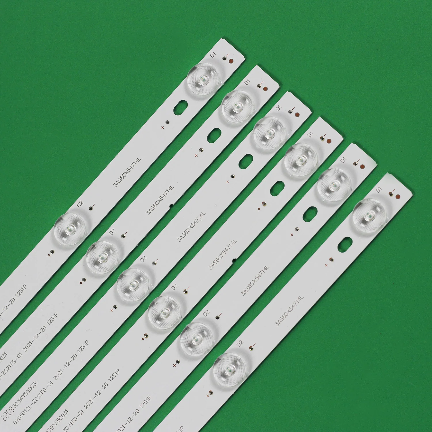 LED Backlight strip 12 lamp For 0Y55D12L 0Y55D12R-ZC21FG-01 04 303WY550032 303WY550031 303WY550039 303WY550040 LE55F