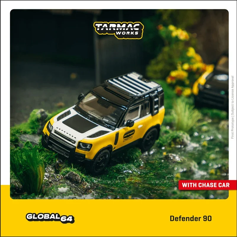

Коллекционная Миниатюрная модель автомобиля Tarmac Works 1:64 Defender 90