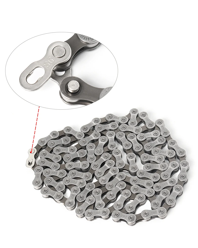 SHIMANO ALIVIO HG53 Bicycle Chain M3100 9 Speed 116L Links for MTB Bike Chain Original Bike Parts Super Narrow HYPERGLIDE Chain