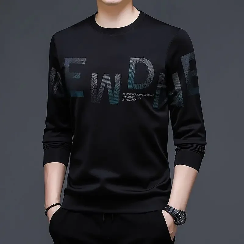 thumbnail image 1 of Sudaderas Capa Base Nuevas Holgadas Normal Poliéster Lujo 2024 Hombre Jerseys Tops Camiseta Diseñador Ropa Coreana Camiseta Xl para Hombre, 1 of 4